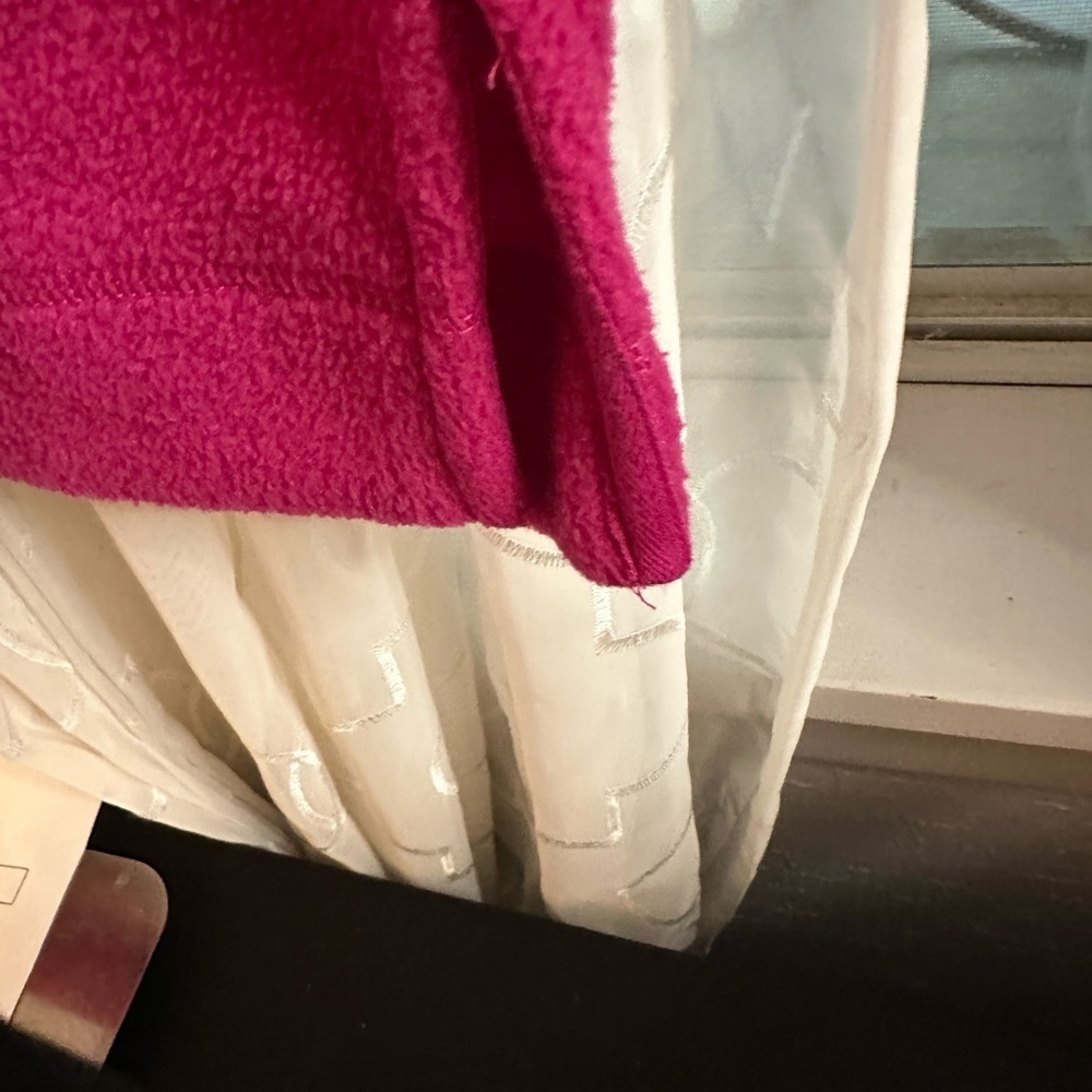 One Step Ahead Fuchsia Half-Zip Sweater - Picture 2 of 4